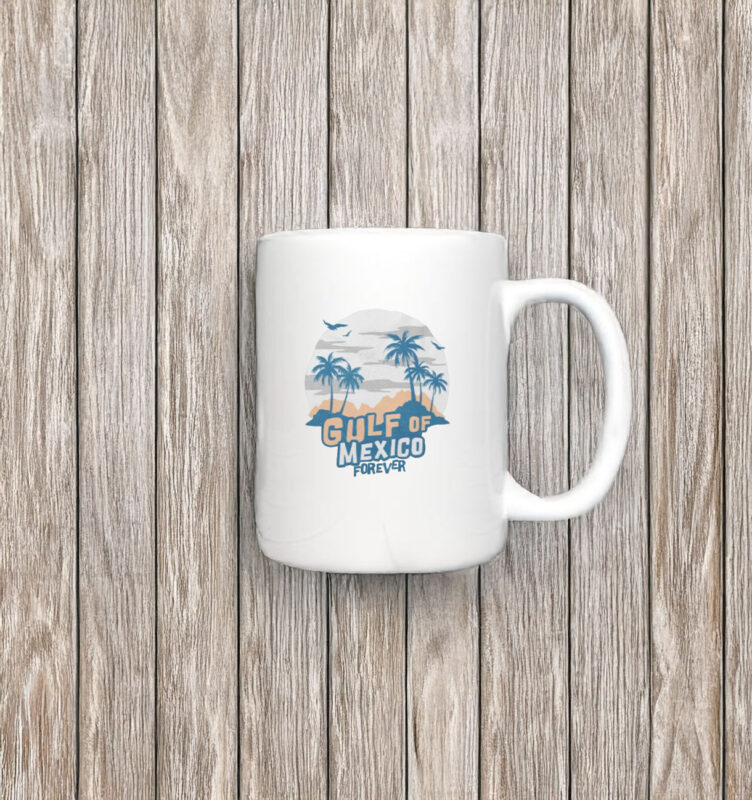 2025 Gulf of Mexico Forever - Anti Trump Mug