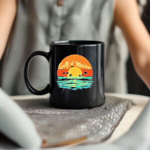 Awesome Gulf of Mexico Beach Palms Summer Vacation Mug