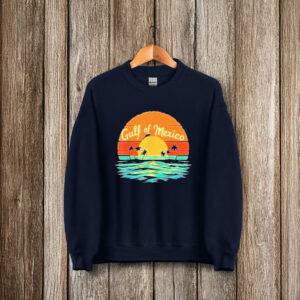 Awesome Gulf of Mexico Beach Palms Summer Vacation T-Shirt