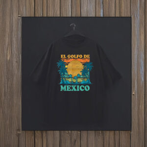El Golfo De México Retro Beach Gulf Of Mexico T-Shirt