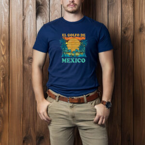 El Golfo De México Retro Beach Gulf Of Mexico T-shirts