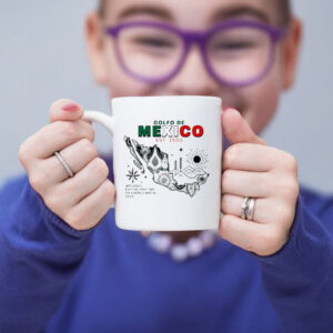Golfo De Mexico Est 1550 Appeared For The First Time On A World Map Mug