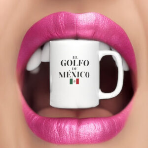 Golfo De Mexico Mug Mexican Flag
