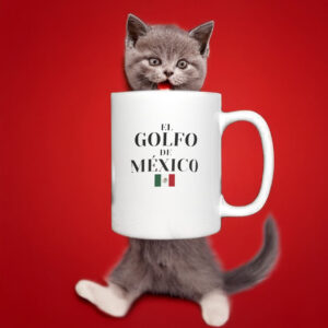 Golfo De Mexico Mug Mexican Flag