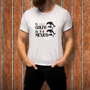 Golfo De Mexico T-Shirt - El Golfo De Mexico With Dolphin
