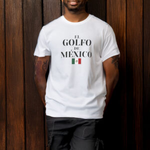 Golfo De Mexico T-shirt Mexican Flag