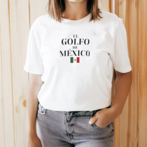 Golfo De Mexico T-shirt Mexican Flag