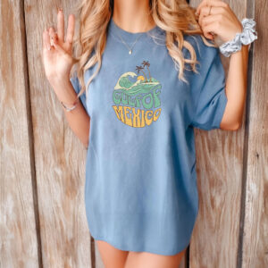 Golfo de México 1550 Retro Vintage Art T-Shirt