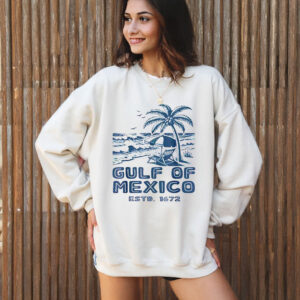 Gulf Of Mexico 1672 Beach T-Shirt