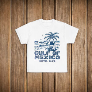 Gulf Of Mexico 1672 Beach T-Shirt