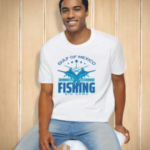 Gulf Of Mexico Coast Fishing Big Game T-Shirt