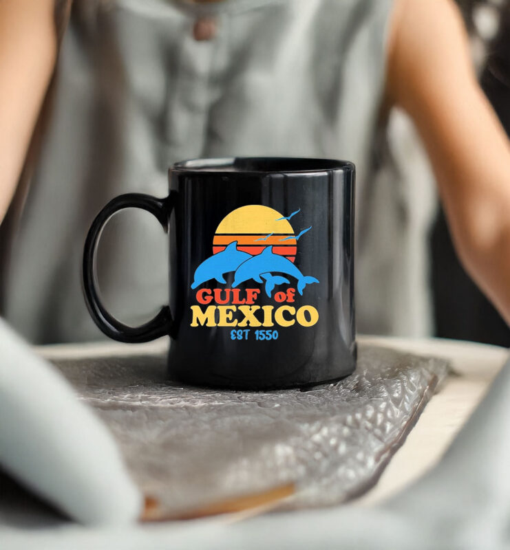 Gulf Of Mexico Est 1550 Historic Aesthetic Mug
