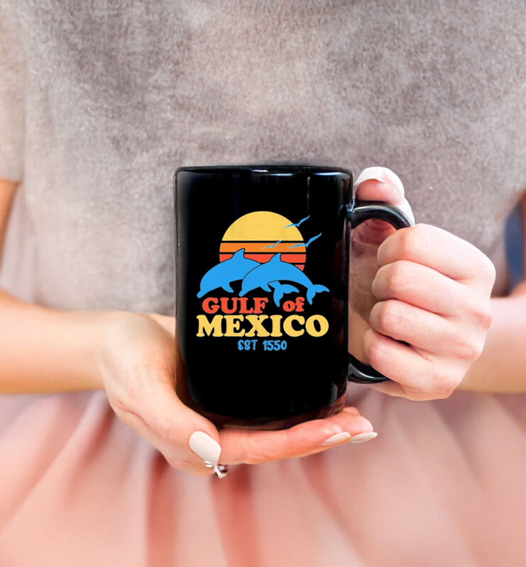 Gulf Of Mexico Est 1550 Historic Aesthetic Mug