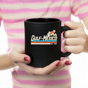 Gulf Of Mexico Est. 1550 Retro Style Mug