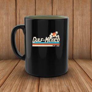Gulf Of Mexico Est. 1550 Retro Style Mug