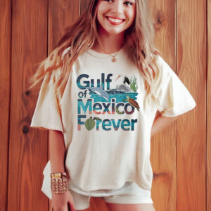 Gulf Of Mexico Forever Marine Wildlife Ocean Conservation T-Shirt
