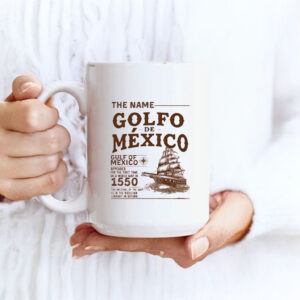 Gulf Of Mexico Name Origin 1550 Mug