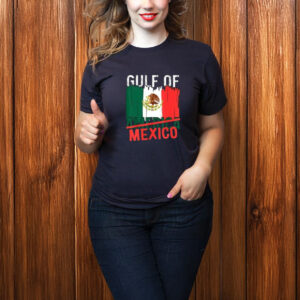 Gulf Of Mexico Not America Usa Flag - Mexico T-Shirt