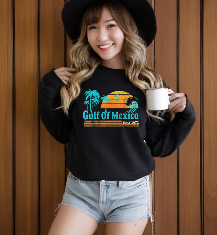 Gulf Of Mexico Print since 1672 T-Shirt