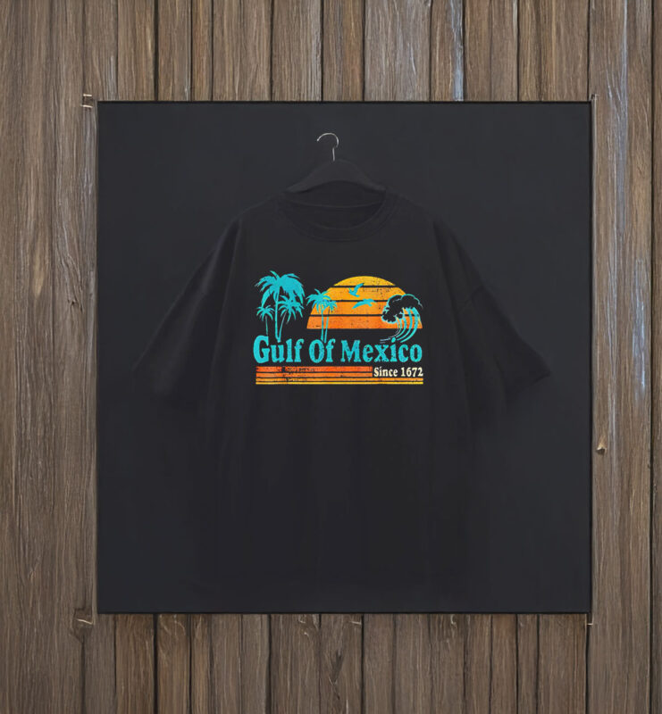 Gulf Of Mexico Print since 1672 T-Shirt