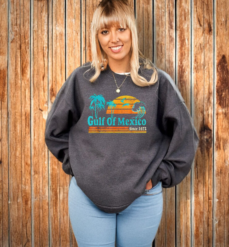 Gulf Of Mexico Print since 1672 T-Shirt