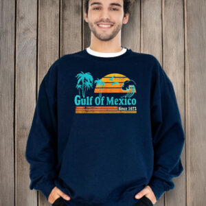 Gulf Of Mexico Print since 1672 T-Shirts