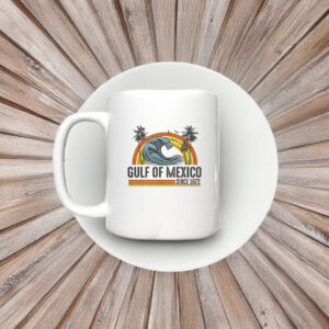 Gulf Of Mexico Since 1672 Vintage Beach Summer Vacation Men Mug
