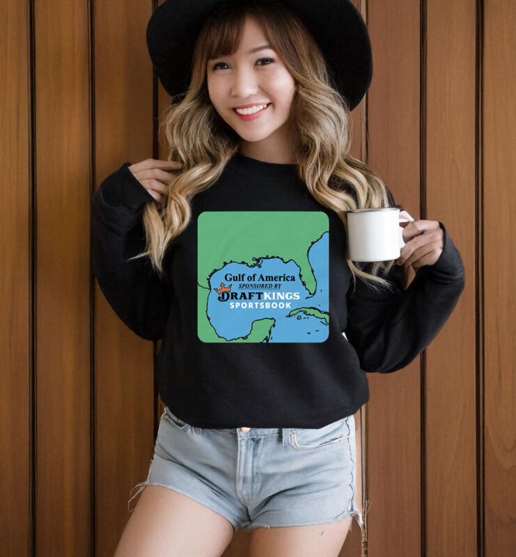 Gulf of America Sponsored By Draft Kings T-Shirt