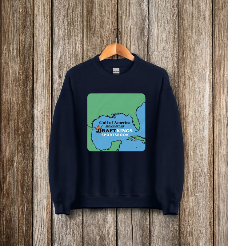 Gulf of America Sponsored By Draft Kings T-Shirt