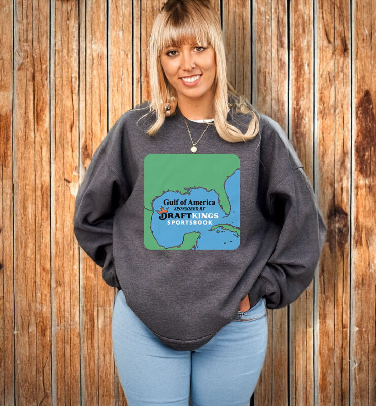 Gulf of America Sponsored By Draft Kings T-Shirt