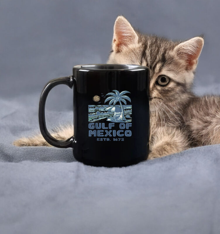 Gulf of Mexico 1672 Vintage Beach - Gulf of Mexico Forever Mug