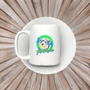 Gulf of Mexico Dolphin FDT Double Sided Funny Anti Trump Graphic Mug