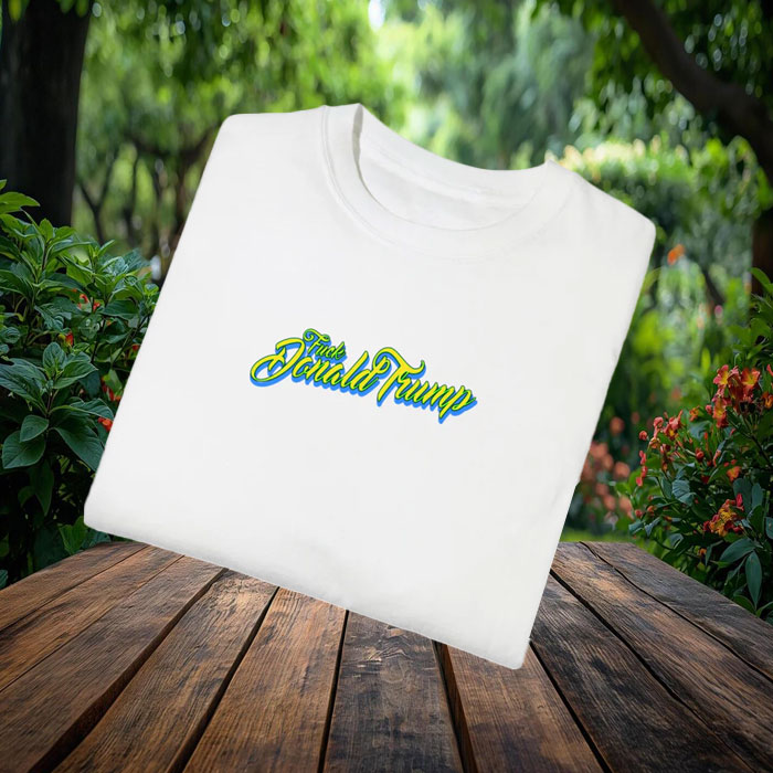 Gulf of Mexico Dolphin FDT Double Sided T-Shirt, Anti-Trump