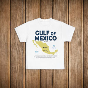 Gulf of Mexico EST 1550 Pacific Ocean T-Shirt
