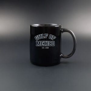 Gulf of Mexico Embroidered - Texas Alabama Mississippi Florida Beach est 1550 Mug