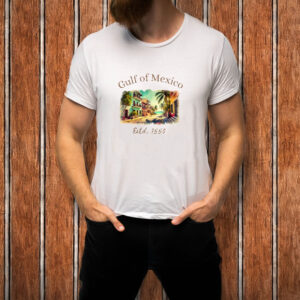 Gulf of Mexico Est 1550 Gulf Coast Historical Gulf of Mexico T-Shirt