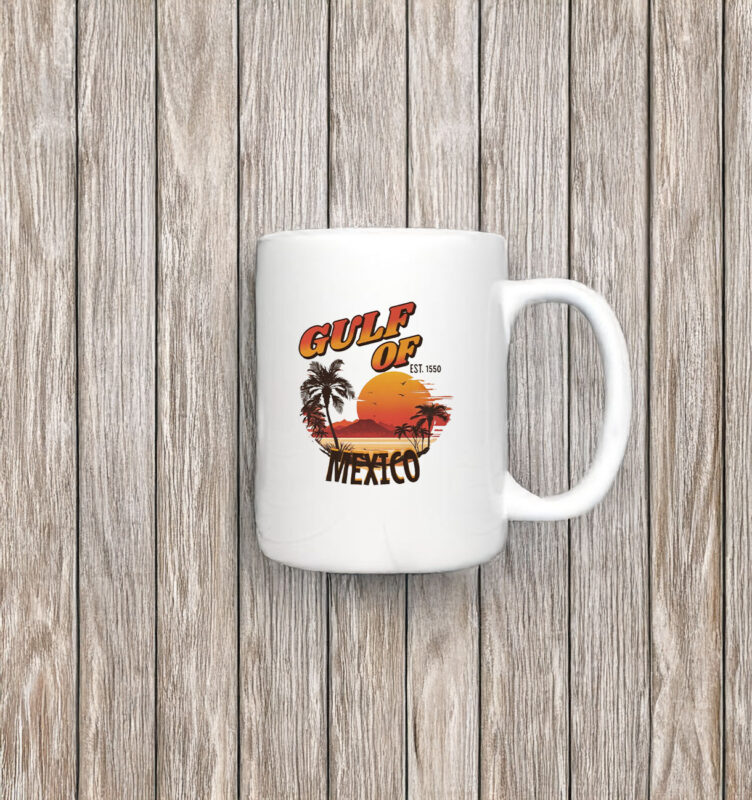 Gulf-of-Mexico Est 1550 Mug Coffee