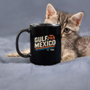 Gulf of Mexico Est 1550 Retro Vintage Beach Mug Coffee