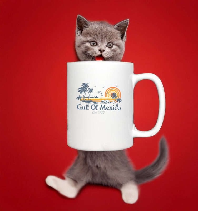 Gulf of Mexico Est 1550 - Vintage Gulf of Mexico Since 1550 Mug