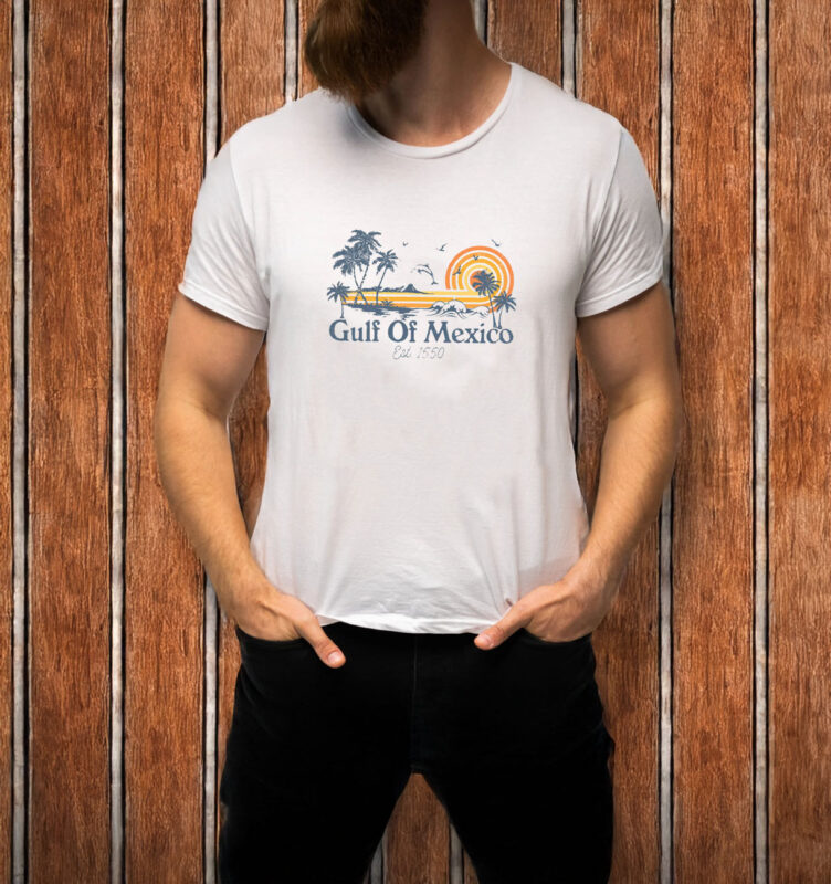 Gulf of Mexico Est 1550 - Vintage Gulf of Mexico Since 1550 T-Shirt