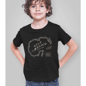 Gulf of Mexico Map Since 1550 T-Shirt