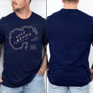 Gulf of Mexico Map Unisex T-Shirt
