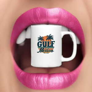 Gulf of Mexico Mug Coffee Gulf Coast Texas Alabama Mississippi Florida Beach