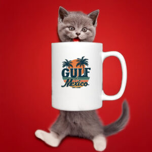 Gulf of Mexico Mug Coffee Gulf Coast Texas Alabama Mississippi Florida Beach