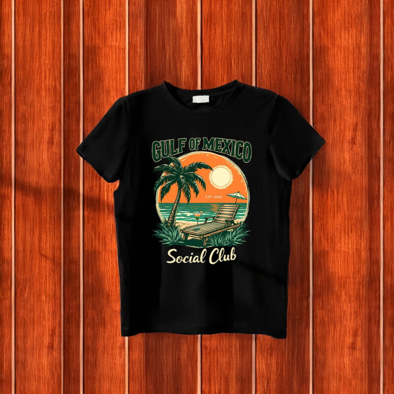 Gulf of Mexico, Perfect for Beach Lovers & Mexico Fans T-Shirt