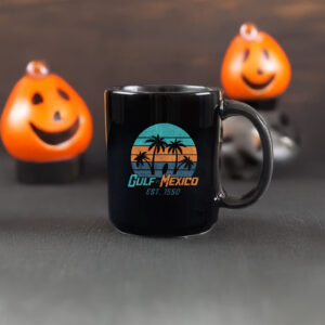 Gulf of Mexico Retro Vintage Beach Golfo de México Mug