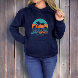 Gulf of Mexico Retro Vintage Beach Golfo de México T-Shirt