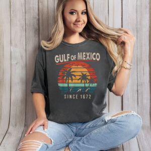Gulf of Mexico Shirt Vintage Gulf Of Mexico Since 1672 T-Shirt