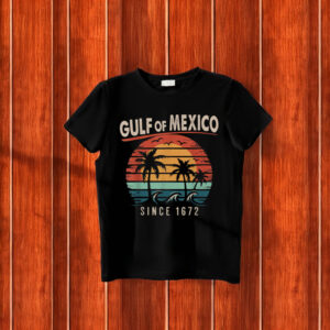 Gulf of Mexico Shirt Vintage Gulf Of Mexico Since 1672 T-Shirt