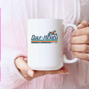 Gulf of Mexico Since 1550 Retro Vintage Beach Mug